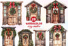 Christmas Cozy Window Clipart Bundle
