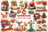 Autumn Nature Walk Clipart Bundle 3