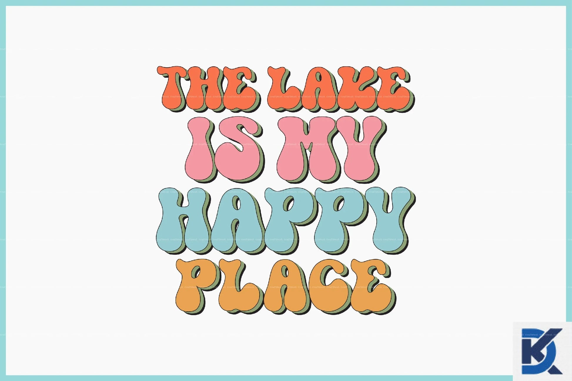 Retro Lake SVG Bundle - CraftNest - Digital Crafting and Art