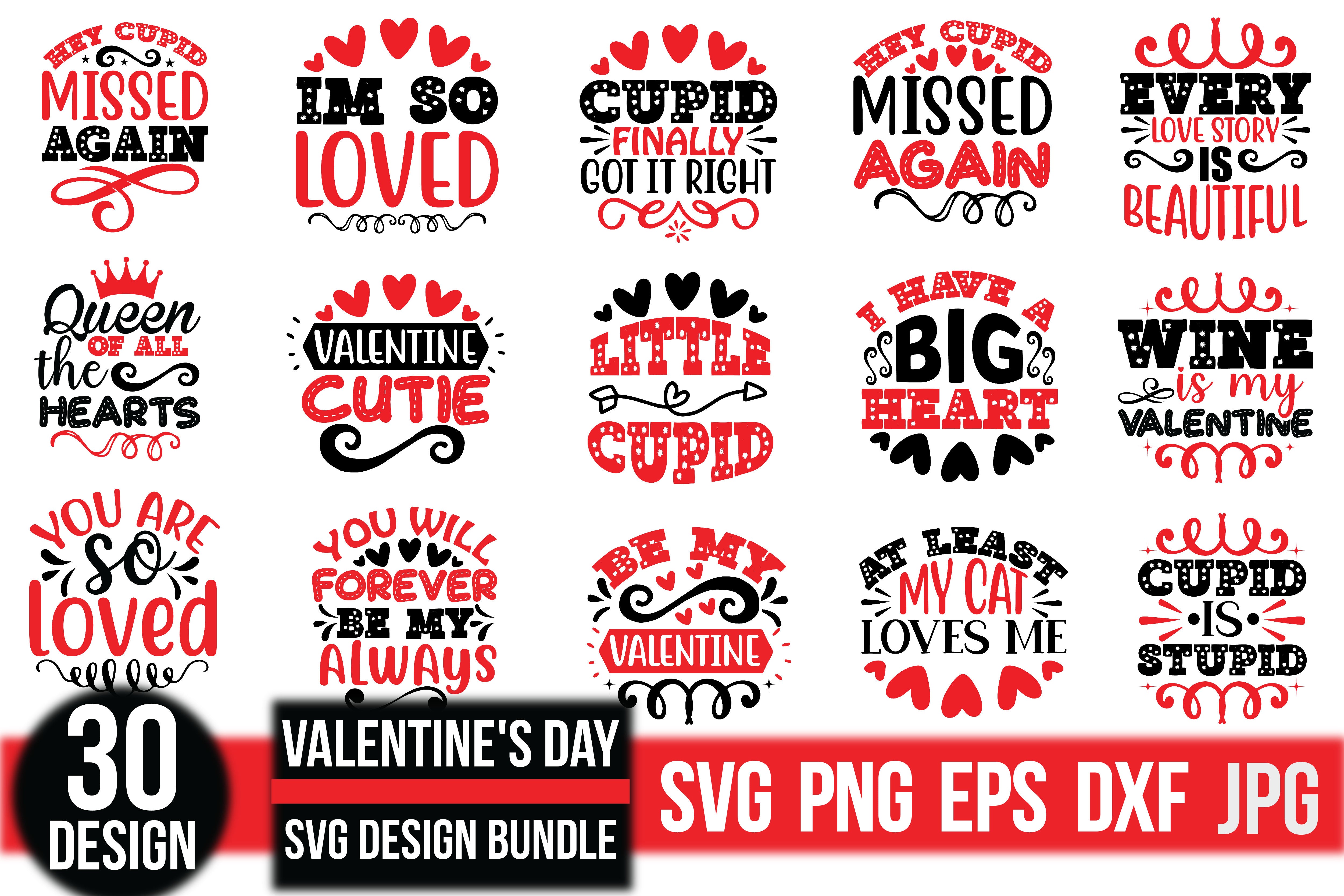 Valentine's Day SVG Bundle 17