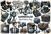 Classic Black Father's Day Clipart Bundle