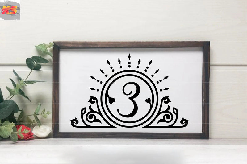 Number SVG Bundle 99 - CraftNest - Digital Crafting and Art