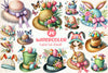 Easter Hat Clipart Bundle