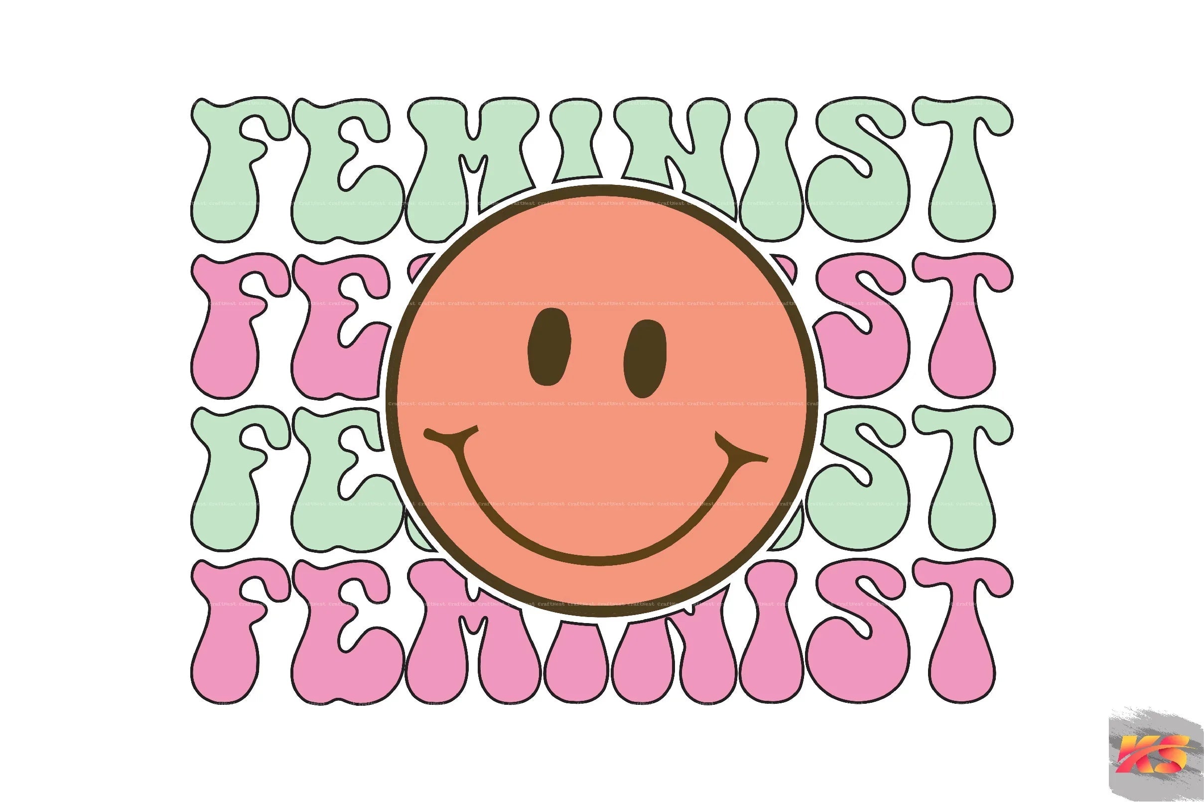Retro Girl Power Quote SVG Bundle - CraftNest - Digital Crafting and Art