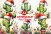 Desert Christmas Scene Clipart Bundle