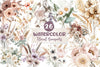 Boho Mothers Day Floral Bouquets Clipart Bundle