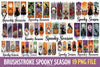 Brushstroke Spooky Season Clipart Bundle