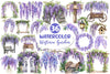 Wisteria Garden Clipart Bundle 2