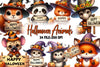 Halloween Animals Clipart Bundle 2