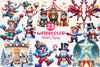 Winter Circus Clipart Bundle