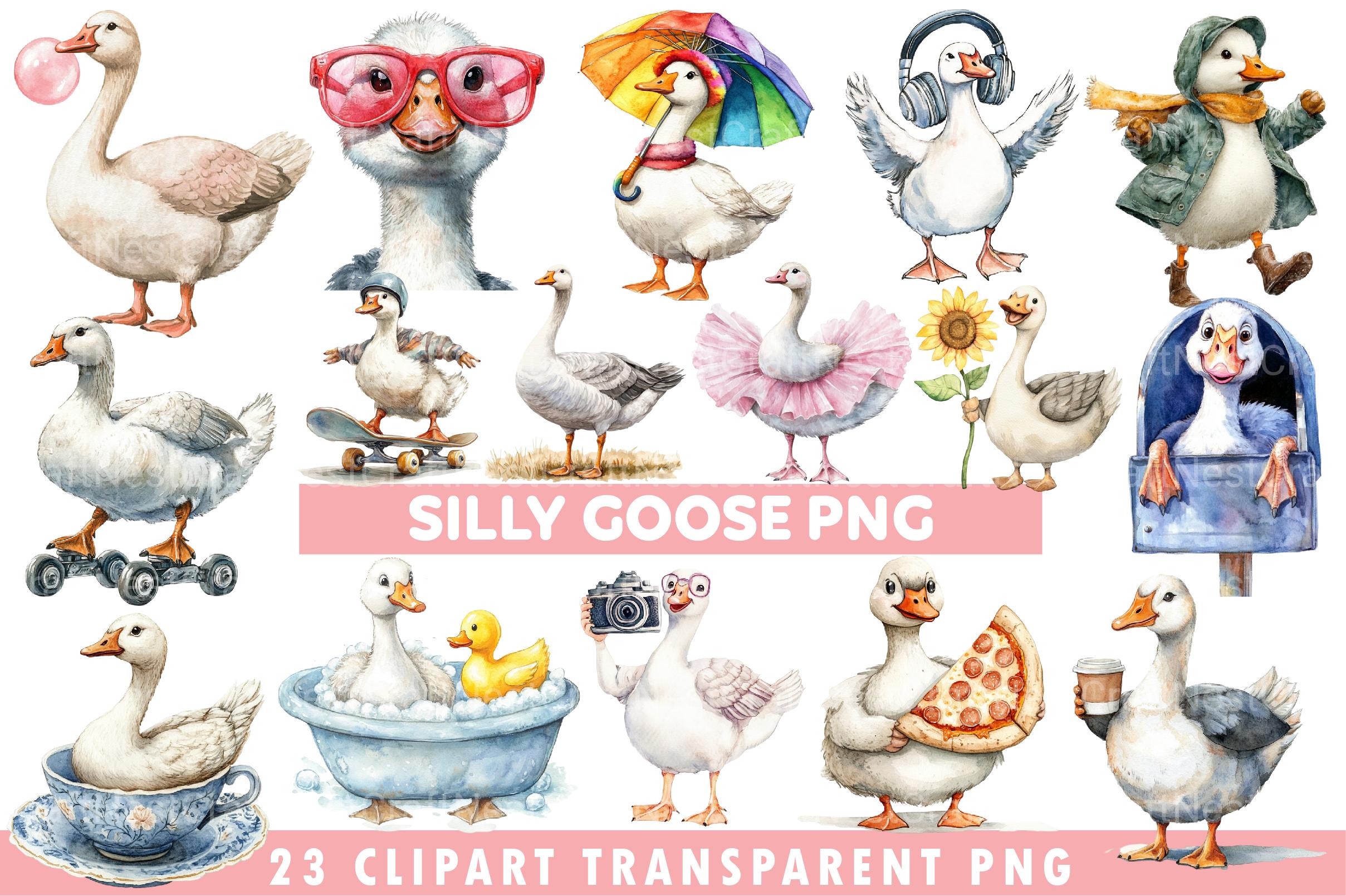 Silly Goose Clipart