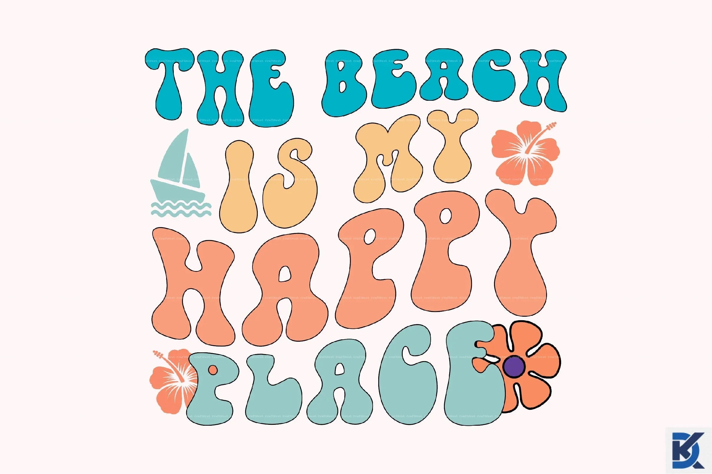 Retro Summer SVG Bundle