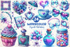 Coquette Valentines Day Clipart Bundle