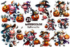 Halloween Cow Clipart Bundle