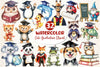 Cute Graduation Clipart Bundle