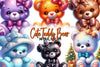 Cute Teddy Bear Clipart Bundle