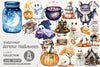 Serene Halloween Day Clipart Bundle