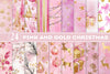 Pink And Gold Christmas Clipart Bundle