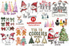 Retro Christmas Quotes Clipart Bundle