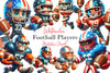 Fantasy Football Players Clipart Bundle