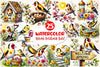 Spring Goldfinch Bird Clipart Bundle 2