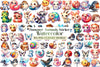 Summer Animals Sticker