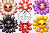 Cute Daisy Flower Clipart Bundle 1