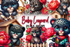 Cute Baby Leopard Clipart Bundle
