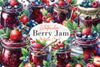 Berry Jam Clipart Bundle