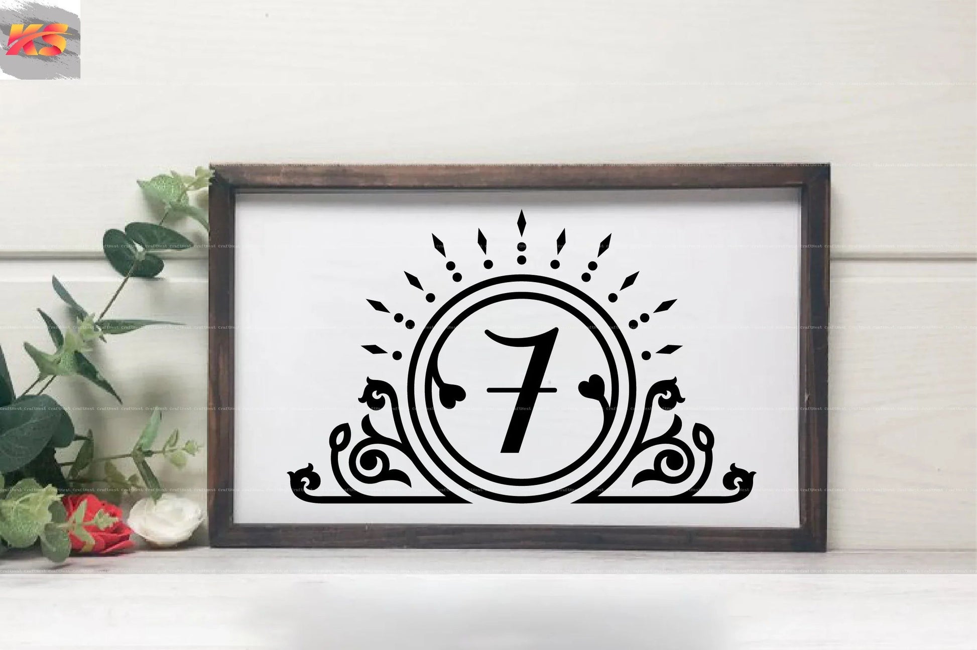 Number SVG Bundle 99 - CraftNest - Digital Crafting and Art