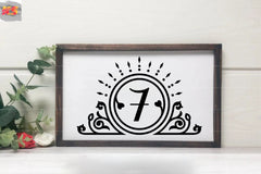 Number SVG Bundle 99 - CraftNest - Digital Crafting and Art