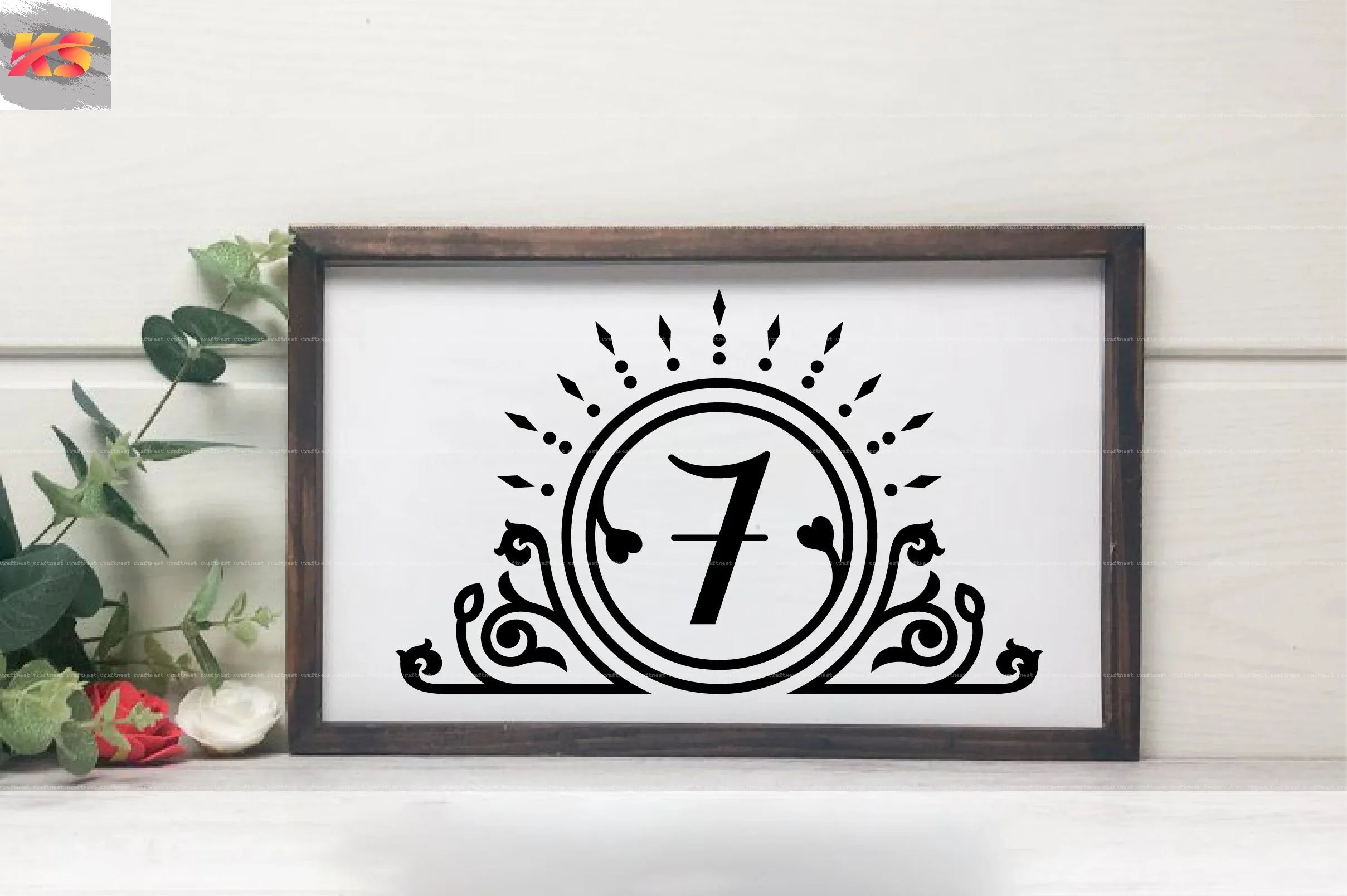 Number SVG Bundle 99 - CraftNest - Digital Crafting and Art