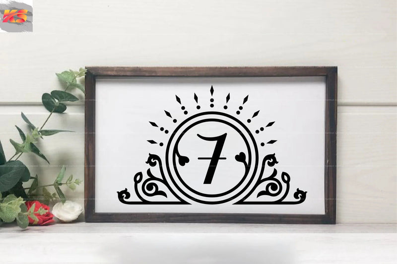 Number SVG Bundle 99 - CraftNest - Digital Crafting and Art