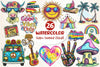 Hippie Summer Clipart Bundle 2