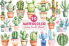 Cactus Doodle Clipart Bundle 1