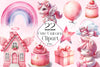 Cute Unicorn Clipart Bundle 7