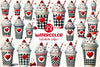Valentine Day Coffee Clipart Bundle