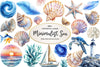 Minimalist Sea Clipart Bundle 2