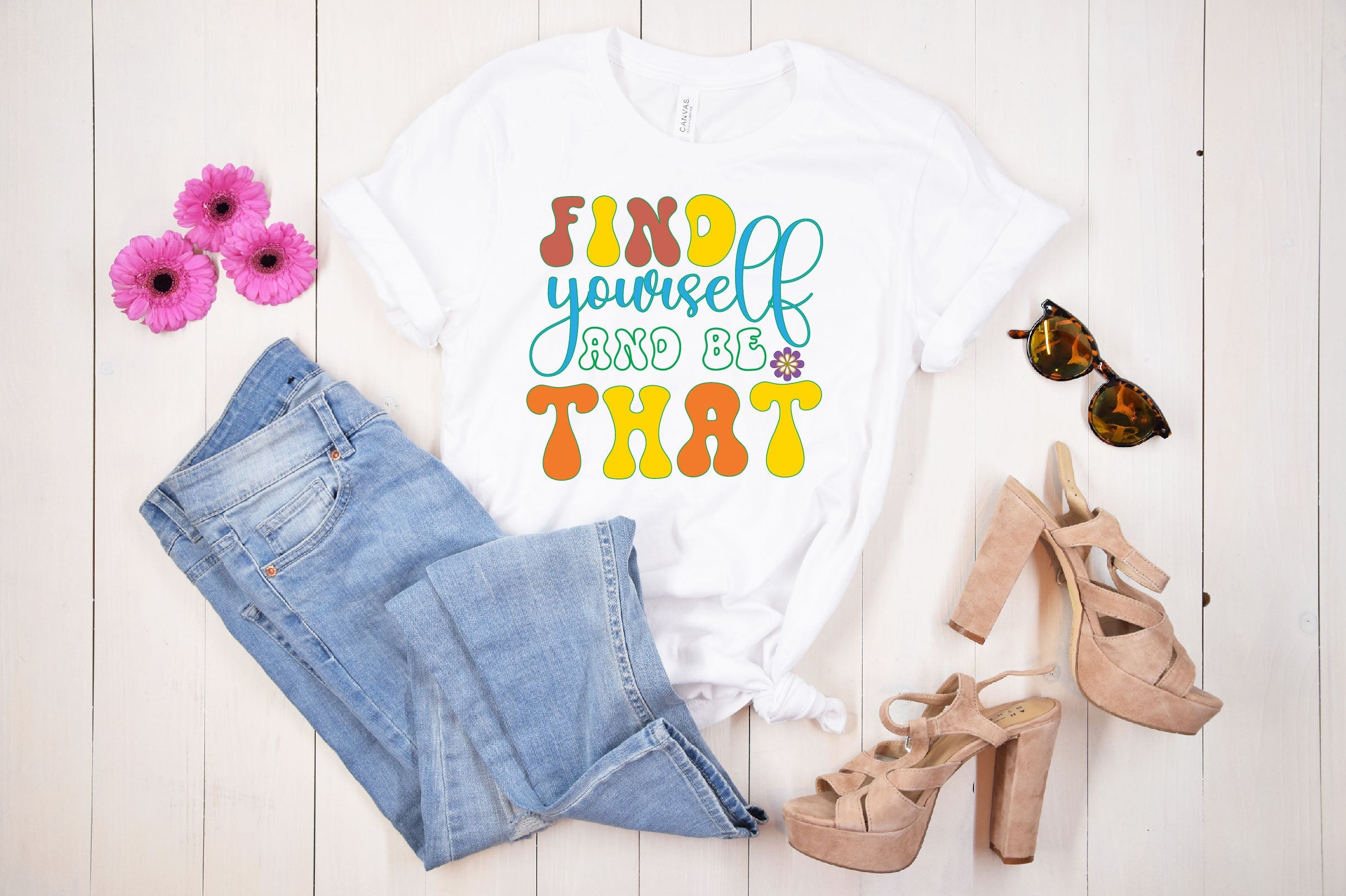 Retro Inspirational Inspirational Quotes SVG Bundle