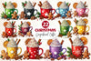 Xmas Gingerbread Coffee Clipart Bundle