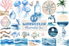 Minimalist Sea Clipart Bundle