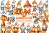 Autumn Gnomes Clipart Bundle 1