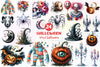 Weird Halloween Clipart Bundle