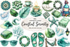 Summer Coastal Serenity Clipart Bundle