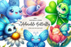 Adorable Butterfly Clipart Bundle