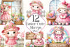 Easter Cute Easter Sheeps Clipart Bundle