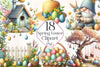 Spring Easter Clipart Bundle