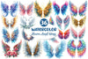 Heaven Angel Wings Clipart Bundle