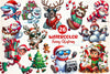 Funny Christmas Clipart Bundle