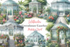 Greenhouse Gazebos Clipart Bundle
